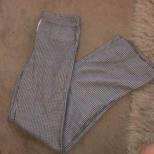 checkered pants
